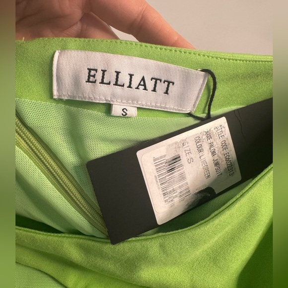 Rare Elliatt Paloma Jumpsuit Lime Green - Picture 5 of 8